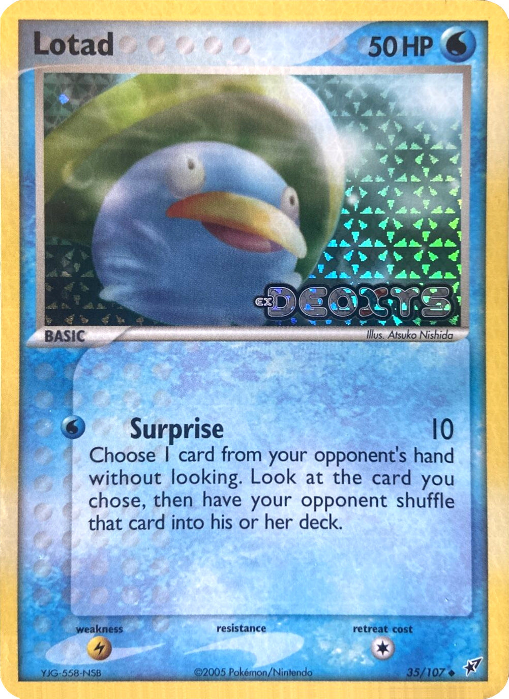 Lotad (35/107) (Stamped) [EX: Deoxys] - Card Brawlers | Quebec | Canada | Yu-Gi-Oh!