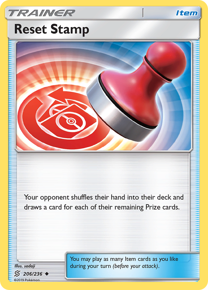 Reset Stamp (206/236) [Sun & Moon: Unified Minds] - Card Brawlers | Quebec | Canada | Yu-Gi-Oh!