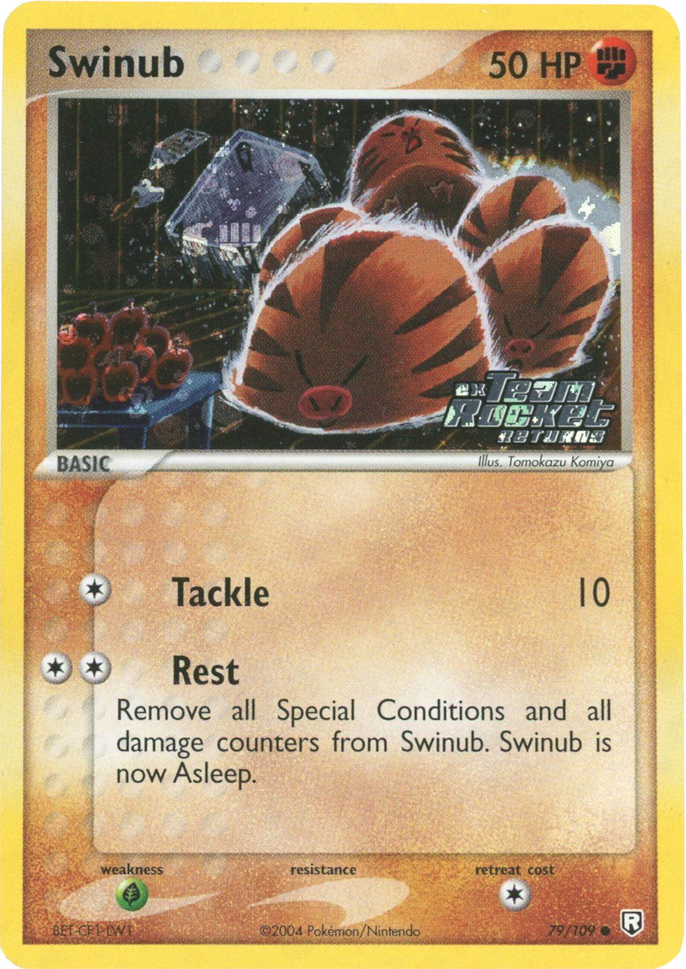 Swinub (79/109) (Stamped) [EX: Team Rocket Returns] - Card Brawlers | Quebec | Canada | Yu-Gi-Oh!