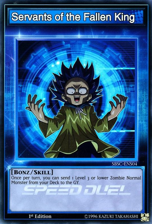 Servants of the Fallen King [SBSC-ENS04] Super Rare - Card Brawlers | Quebec | Canada | Yu-Gi-Oh!