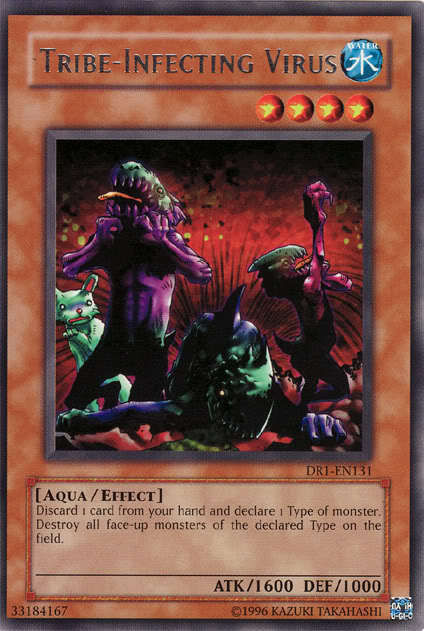 Tribe-Infecting Virus [DR1-EN131] Rare - Card Brawlers | Quebec | Canada | Yu-Gi-Oh!