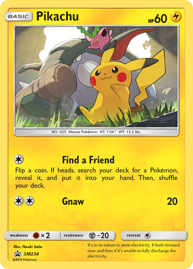 Pikachu (SM234) [Sun & Moon: Black Star Promos] - Card Brawlers | Quebec | Canada | Yu-Gi-Oh!