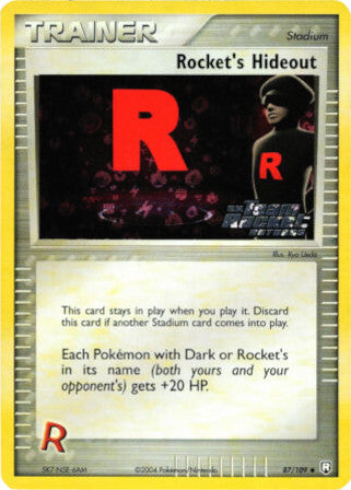 Rocket's Hideout (87/109) (Stamped) [EX: Team Rocket Returns] - Card Brawlers | Quebec | Canada | Yu-Gi-Oh!