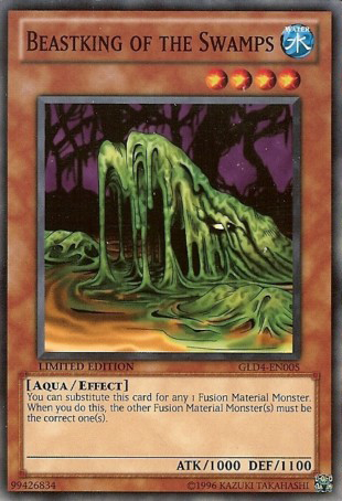 Beastking of the Swamps [GLD4-EN005] Common - Card Brawlers | Quebec | Canada | Yu-Gi-Oh!