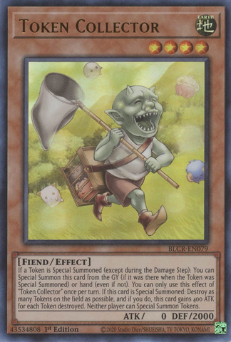 Token Collector [BLCR-EN079] Ultra Rare - Card Brawlers | Quebec | Canada | Yu-Gi-Oh!