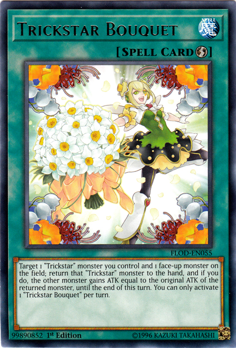 Trickstar Bouquet [FLOD-EN055] Rare - Yu-Gi-Oh! - Card Brawlers | Quebec | Canada |