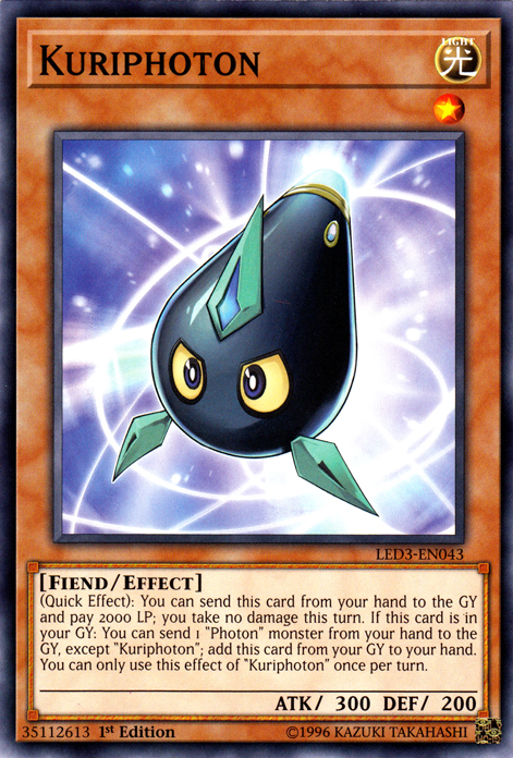 Kuriphoton [LED3-EN043] Common - Card Brawlers | Quebec | Canada | Yu-Gi-Oh!