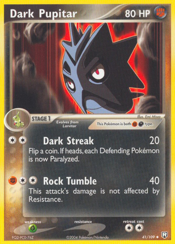 Dark Pupitar (41/109) [EX: Team Rocket Returns] - Card Brawlers | Quebec | Canada | Yu-Gi-Oh!