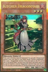 Kitchen Dragonmaid [MAGO-EN022] Gold Rare - Card Brawlers | Quebec | Canada | Yu-Gi-Oh!