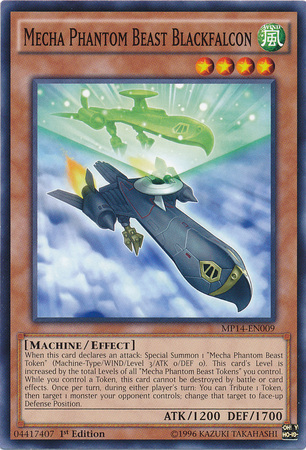 Mecha Phantom Beast Blackfalcon [MP14-EN009] Common - Yu-Gi-Oh! - Card Brawlers | Quebec | Canada |