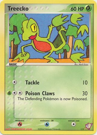 Treecko (1/5) [Kids WB Promos] - Card Brawlers | Quebec | Canada | Yu-Gi-Oh!