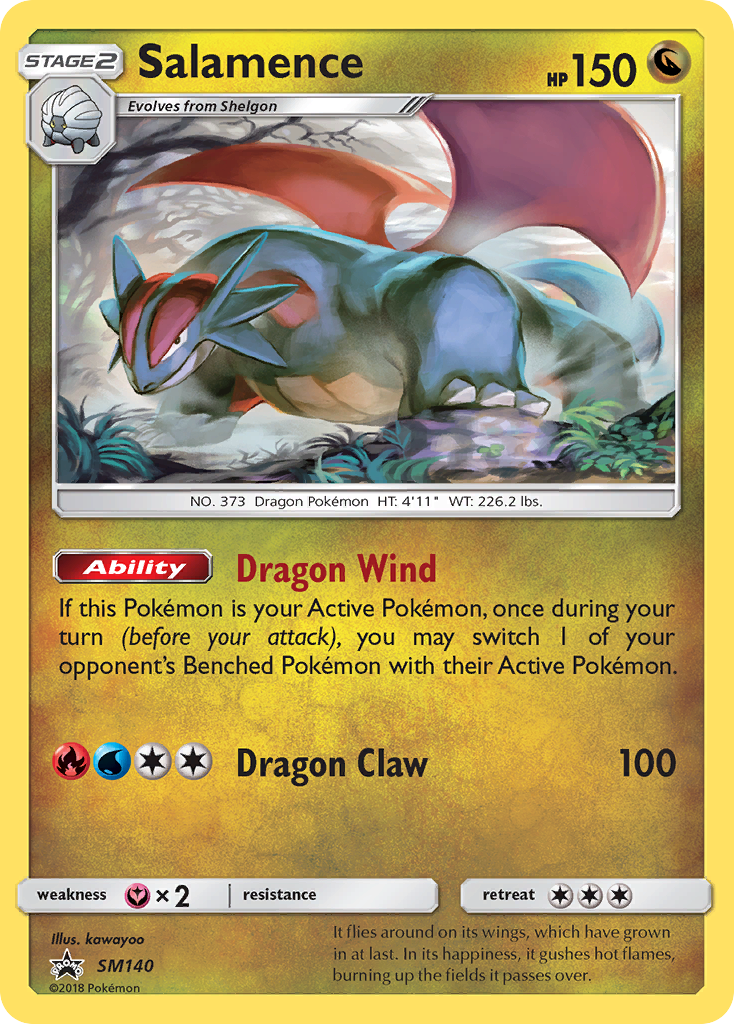 Salamence (SM140) [Sun & Moon: Black Star Promos] - Card Brawlers | Quebec | Canada | Yu-Gi-Oh!