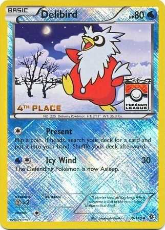 Delibird (38/149) (League Promo 4th Place) [Black & White: Boundaries Crossed] - Card Brawlers | Quebec | Canada | Yu-Gi-Oh!