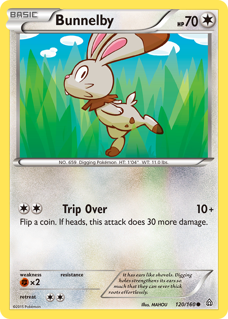 Bunnelby (120/160) [XY: Primal Clash] - Card Brawlers | Quebec | Canada | Yu-Gi-Oh!