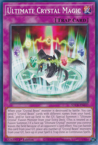 Ultimate Crystal Magic [SDCB-EN037] Common - Card Brawlers | Quebec | Canada | Yu-Gi-Oh!