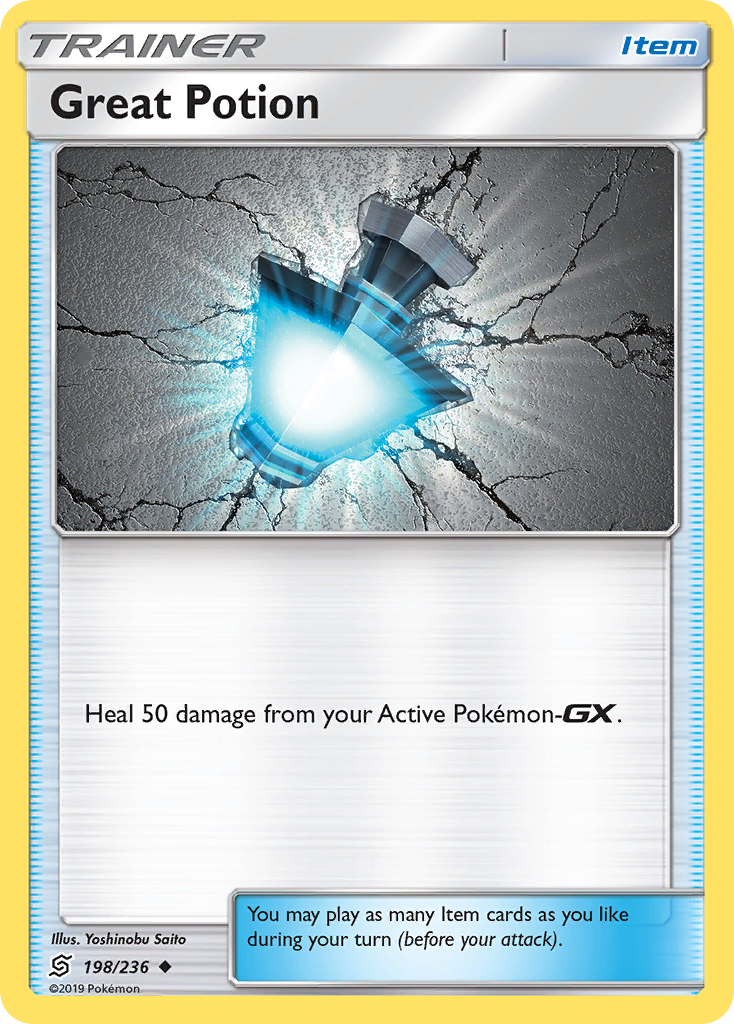 Great Potion (198/236) [Sun & Moon: Unified Minds] - Card Brawlers | Quebec | Canada | Yu-Gi-Oh!