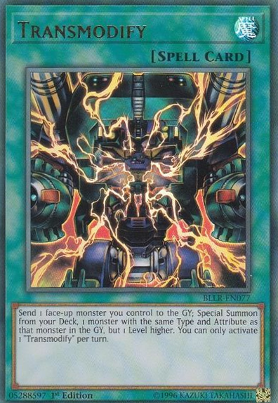 Transmodify [BLLR-EN077] Ultra Rare - Yu-Gi-Oh! - Card Brawlers | Quebec | Canada |