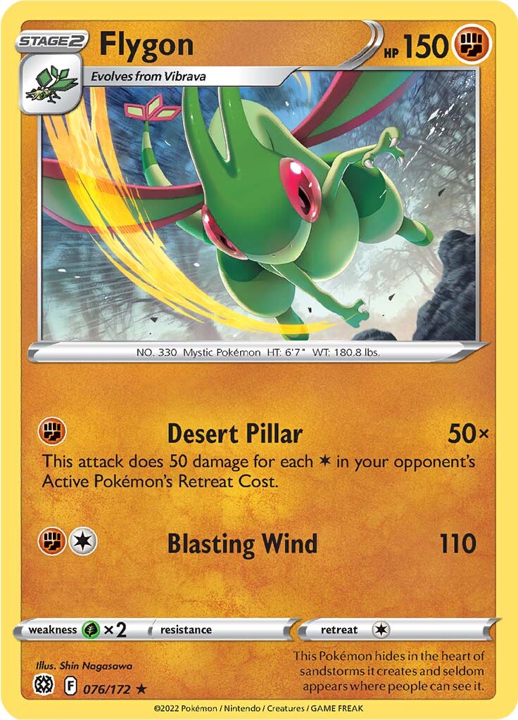 Flygon (076/172) [Sword & Shield: Brilliant Stars] - Card Brawlers | Quebec | Canada | Yu-Gi-Oh!