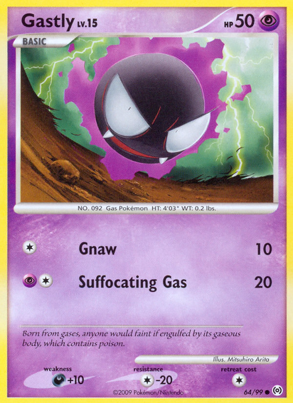 Gastly (64/99) [Platinum: Arceus] - Card Brawlers | Quebec | Canada | Yu-Gi-Oh!