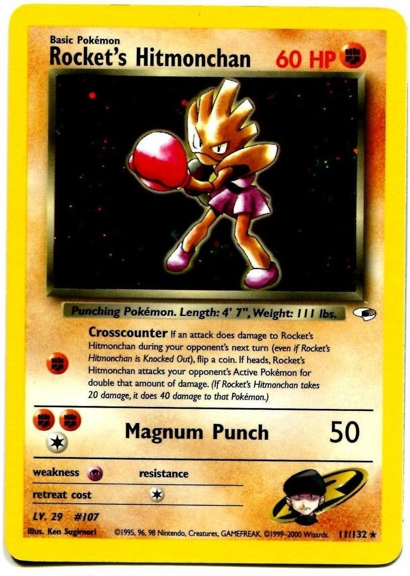 Rocket's Hitmonchan (11/132) [Gym Heroes Unlimited] - Card Brawlers | Quebec | Canada | Yu-Gi-Oh!