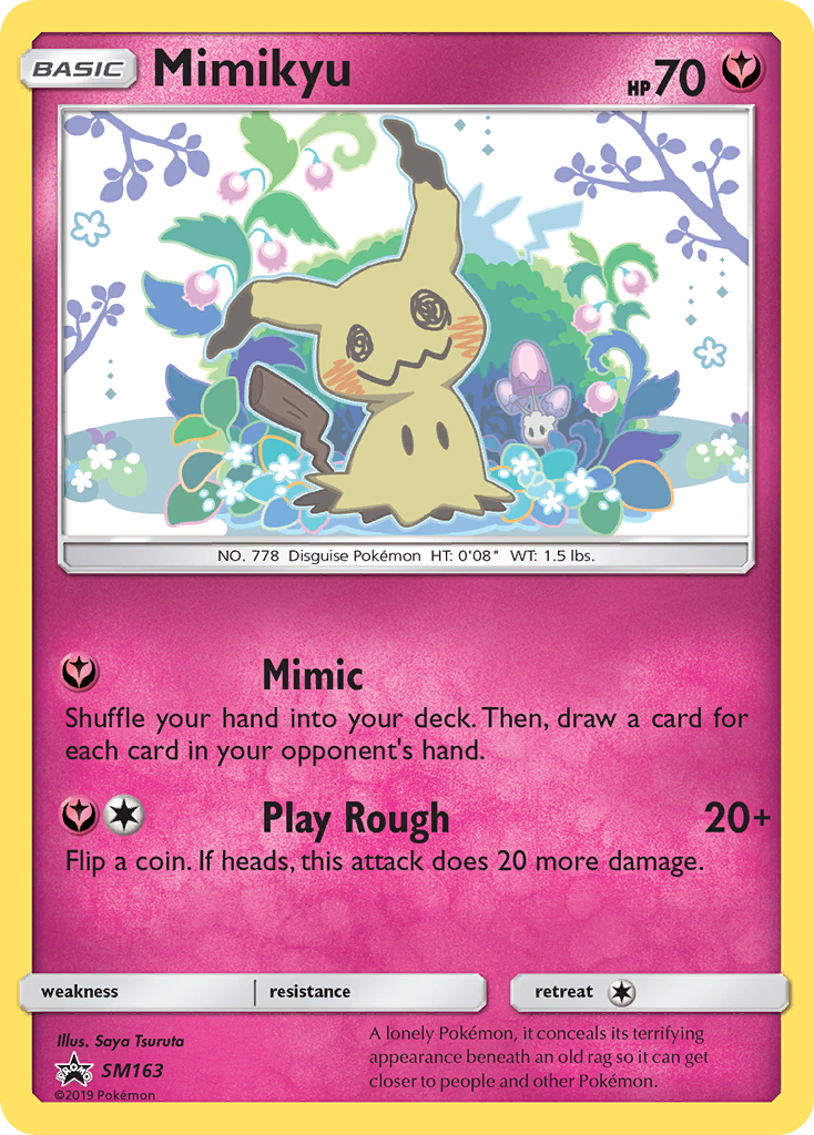 Mimikyu (SM163) [Sun & Moon: Black Star Promos] - Card Brawlers | Quebec | Canada | Yu-Gi-Oh!