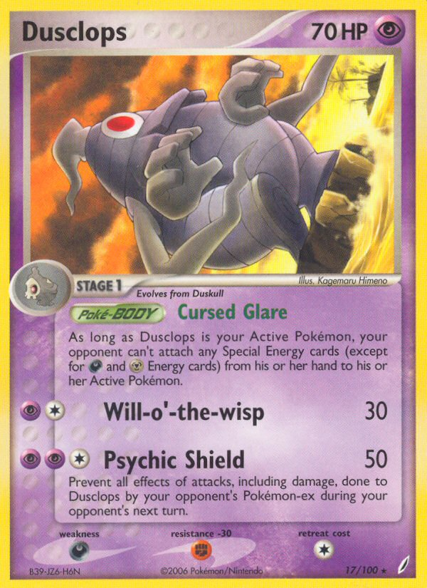 Dusclops (17/100) [EX: Crystal Guardians] - Card Brawlers | Quebec | Canada | Yu-Gi-Oh!
