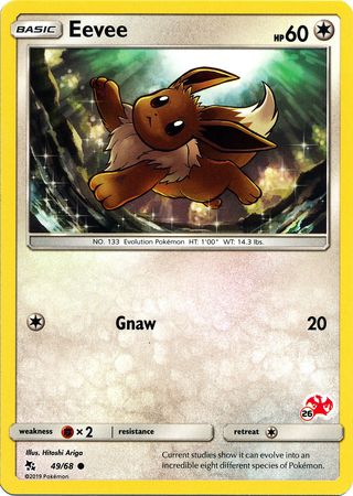 Eevee (49/68) (Charizard Stamp #26) [Battle Academy 2020] - Card Brawlers | Quebec | Canada | Yu-Gi-Oh!