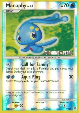 Manaphy (9/130) [Burger King Promos: 2008 Collection] - Card Brawlers | Quebec | Canada | Yu-Gi-Oh!