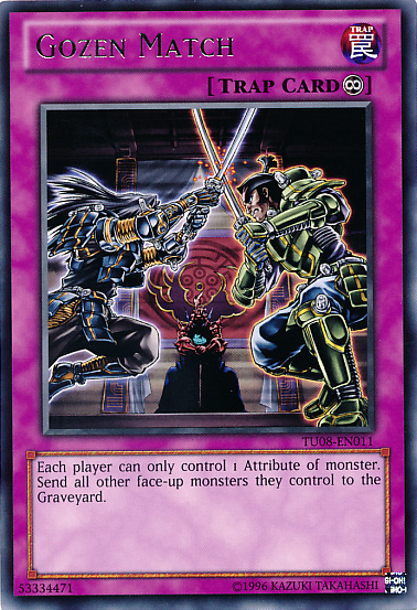 Gozen Match [TU08-EN011] Rare - Card Brawlers | Quebec | Canada | Yu-Gi-Oh!