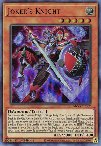 Joker's Knight (Ultra Rare) [KICO-EN002] Ultra Rare - Card Brawlers | Quebec | Canada | Yu-Gi-Oh!