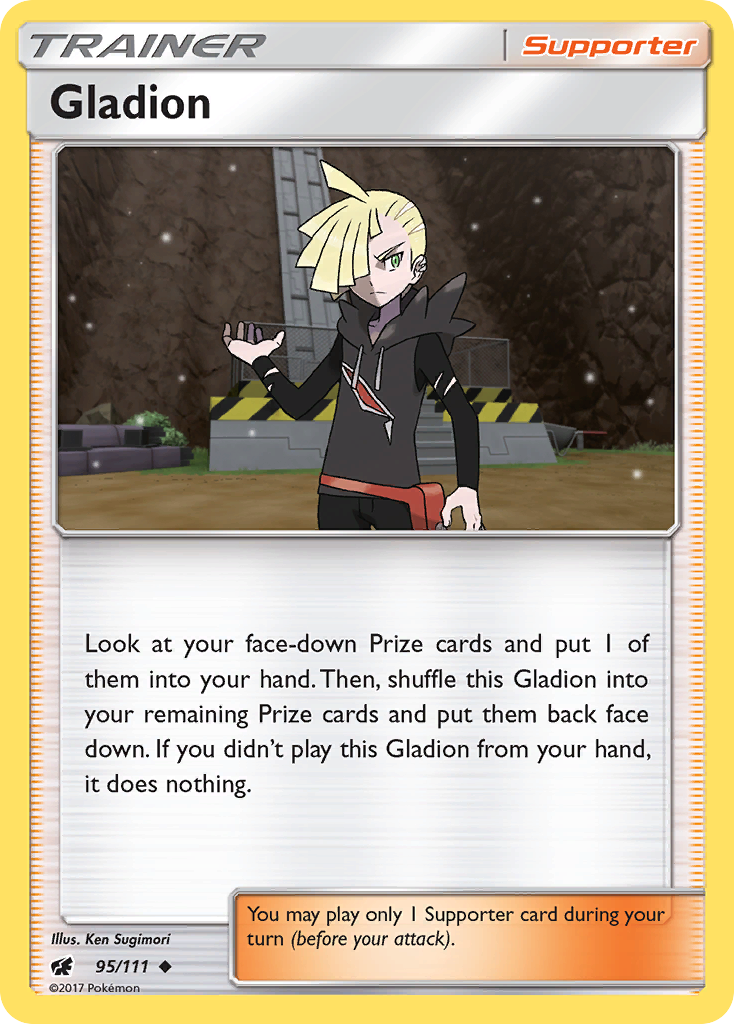 Gladion (95/111) [Sun & Moon: Crimson Invasion] - Card Brawlers | Quebec | Canada | Yu-Gi-Oh!