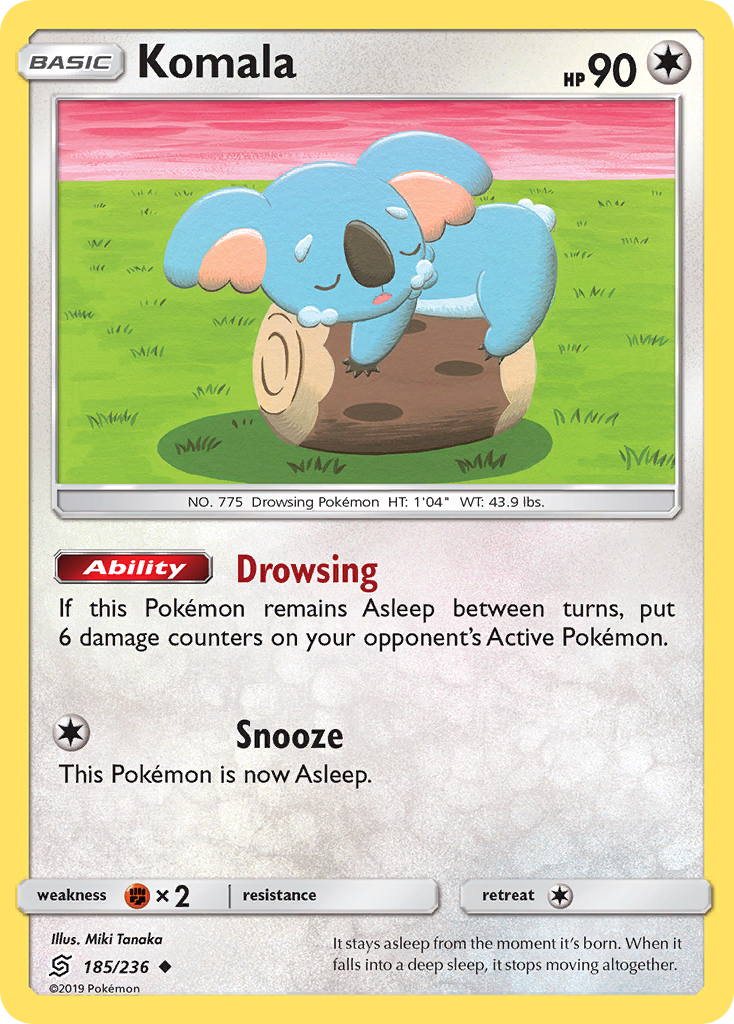 Komala (185/236) [Sun & Moon: Unified Minds] - Card Brawlers | Quebec | Canada | Yu-Gi-Oh!