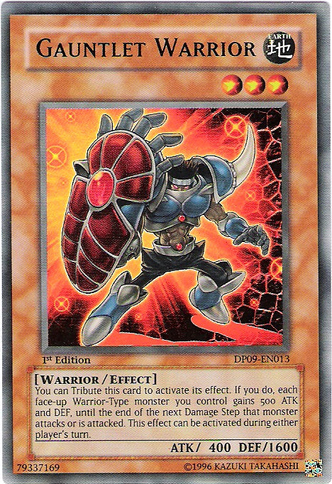 Gauntlet Warrior [DP09-EN013] Ultra Rare - Yu-Gi-Oh! - Card Brawlers | Quebec | Canada |