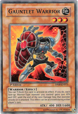 Gauntlet Warrior [DP09-EN013] Ultra Rare - Yu-Gi-Oh! - Card Brawlers | Quebec | Canada |