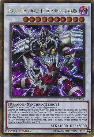 Dragocytos Corrupted Nethersoul Dragon [PGL2-EN014] Gold Secret Rare - Card Brawlers | Quebec | Canada | Yu-Gi-Oh!