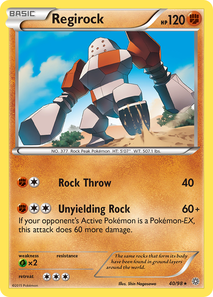 Regirock (40/98) [XY: Ancient Origins] - Card Brawlers | Quebec | Canada | Yu-Gi-Oh!