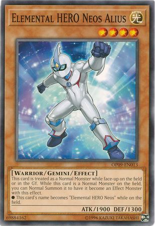 Elemental HERO Neos Alius [OP09-EN013] Common - Card Brawlers | Quebec | Canada | Yu-Gi-Oh!