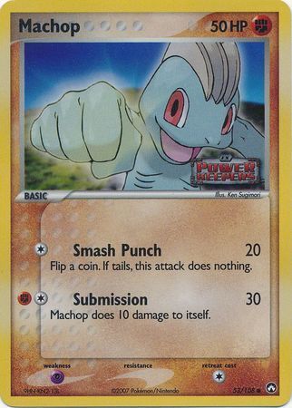 Machop (53/108) (Stamped) [EX: Power Keepers] - Card Brawlers | Quebec | Canada | Yu-Gi-Oh!