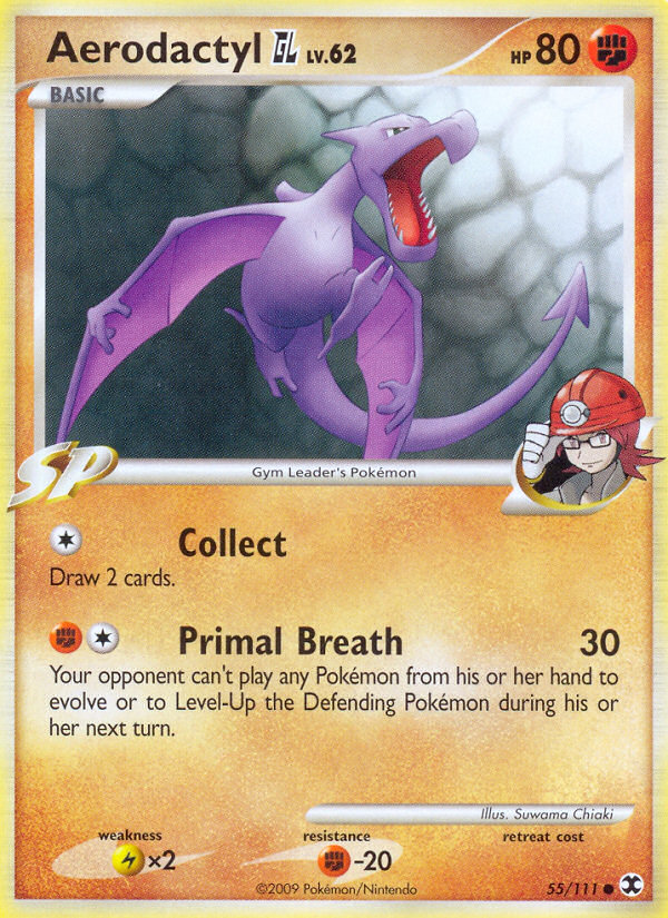 Aerodactyl GL (55/111) [Platinum: Rising Rivals] - Card Brawlers | Quebec | Canada | Yu-Gi-Oh!