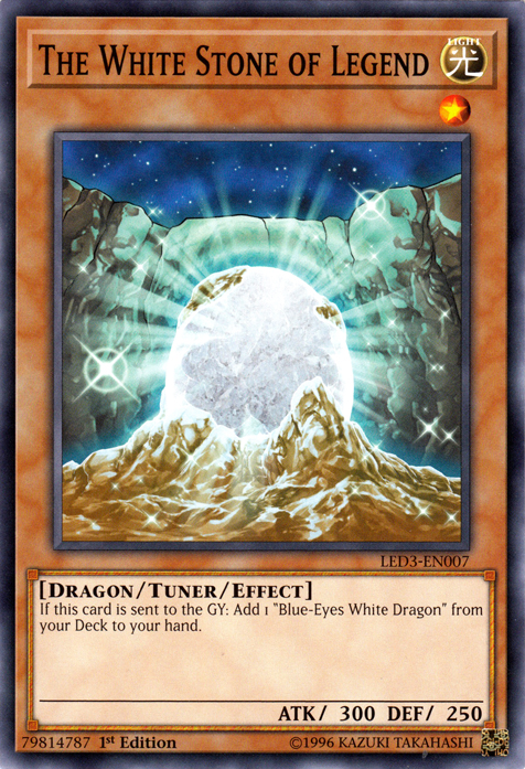 The White Stone of Legend [LED3-EN007] Common - Card Brawlers | Quebec | Canada | Yu-Gi-Oh!