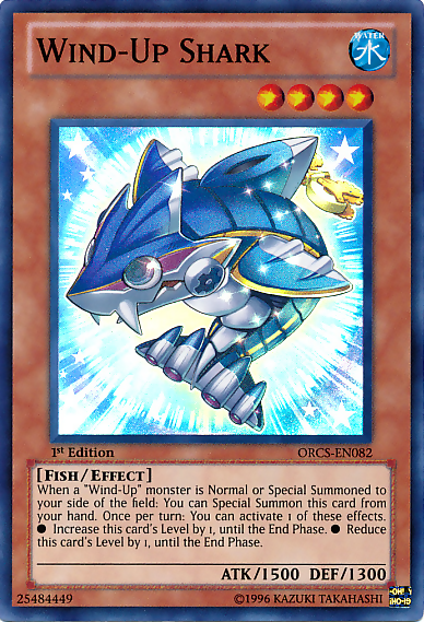 Wind-Up Shark [ORCS-EN082] Super Rare - Card Brawlers | Quebec | Canada | Yu-Gi-Oh!