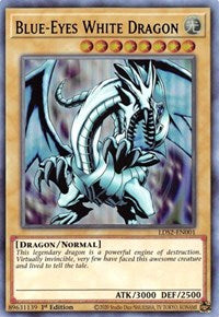 Blue-Eyes White Dragon (Purple) [LDS2-EN001] Ultra Rare - Card Brawlers | Quebec | Canada | Yu-Gi-Oh!