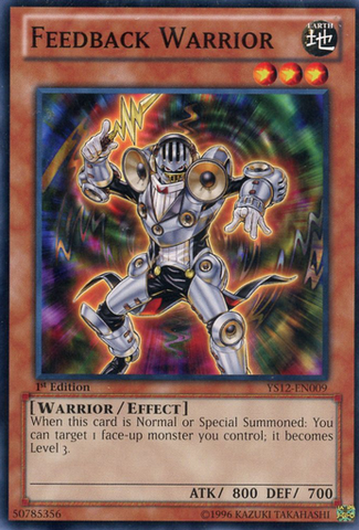 Feedback Warrior [YS12-EN009] Common - Card Brawlers | Quebec | Canada | Yu-Gi-Oh!