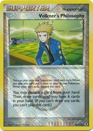 Volkner's Philosophy (98/111) (Player Reward) [Platinum: Rising Rivals] - Card Brawlers | Quebec | Canada | Yu-Gi-Oh!