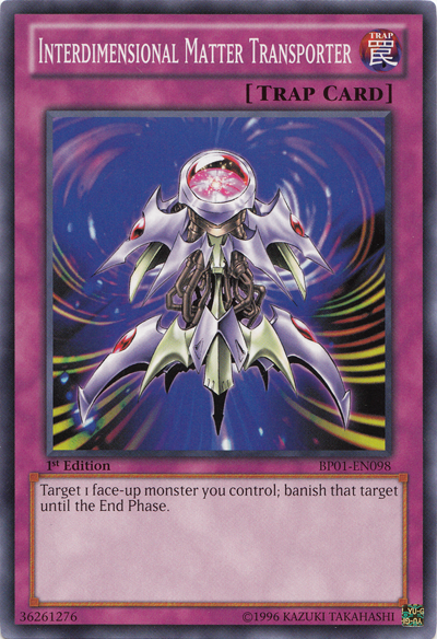 Interdimensional Matter Transporter [BP01-EN098] Common - Yu-Gi-Oh! - Card Brawlers | Quebec | Canada |