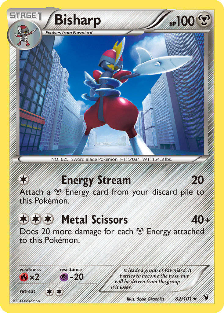 Bisharp (82/101) [Black & White: Noble Victories] - Card Brawlers | Quebec | Canada | Yu-Gi-Oh!