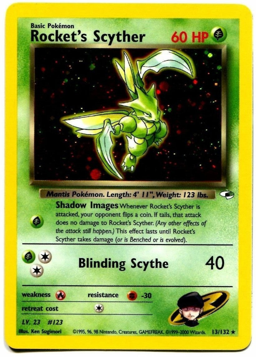 Rocket's Scyther (13/132) [Gym Heroes Unlimited] - Card Brawlers | Quebec | Canada | Yu-Gi-Oh!