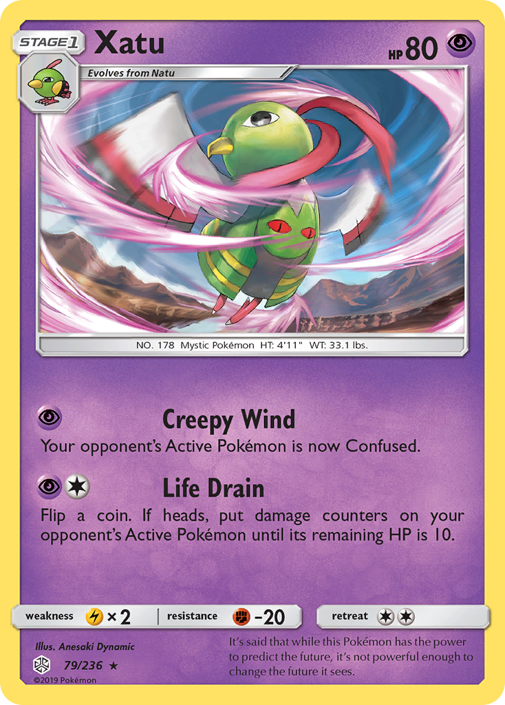Xatu (79/236) [Sun & Moon: Cosmic Eclipse] - Card Brawlers | Quebec | Canada | Yu-Gi-Oh!