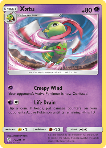 Xatu (79/236) [Sun & Moon: Cosmic Eclipse] - Card Brawlers | Quebec | Canada | Yu-Gi-Oh!