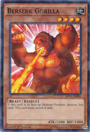 Berserk Gorilla [BP03-EN008] Shatterfoil Rare - Card Brawlers | Quebec | Canada | Yu-Gi-Oh!